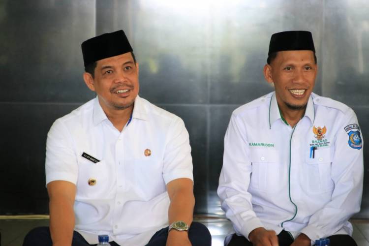 Distribusikan 500 Tas Cerdas Wabup Edy Manaf: Kebijakan Baznas Telah Menuai Manfaat 