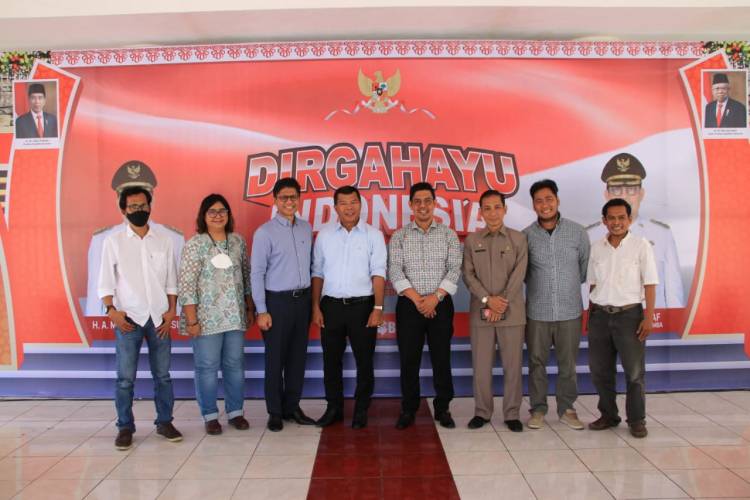 Mantan Wakil Ketua KPK Temui Bupati Andi Utta, Ini Tujuannya