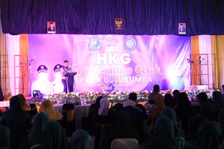Meriahnya Puncak Peringatan Hari Kesatuan Gerak PKK di Bulukumba 