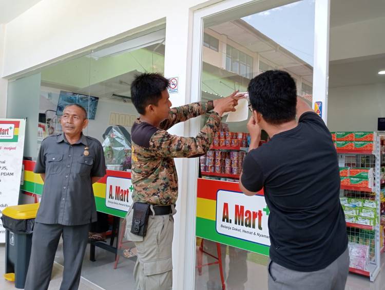 Satpol PP Edukasi Pengunjung terkait Perda KTR di Rumah Sakit
