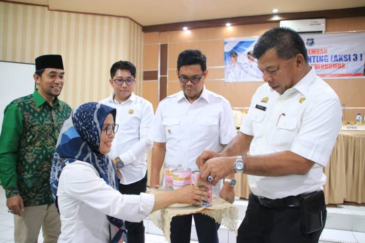 Rembuk Stunting, Andi Utta Launching Celengan Stunting 