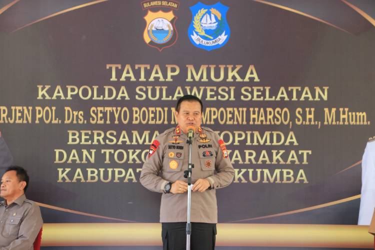 Kunjungi Bulukumba, Kapolda Sulsel Minta Polres Perkuat Sinergitas