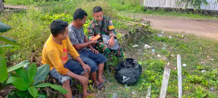 Tim Satgas TMMD Beri Layanan Kesehatan dan Obat Gratis kepada Warga Setempat