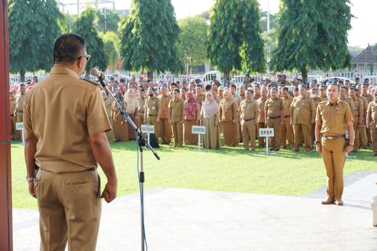 Tidak Mudah Jadi Tuan Rumah Pembagian Bendera, Bupati Andi Utta: Kita Semua Harus Siap