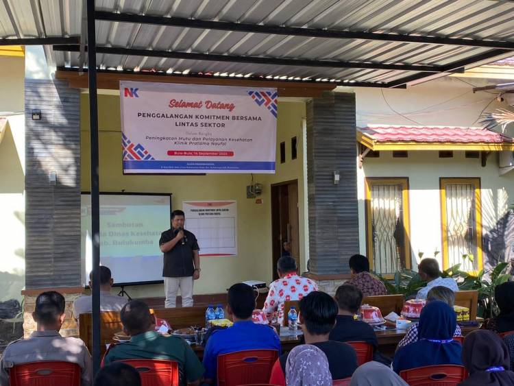 Tingkatkan Mutu dan Layanan, Klinik Naufal Lakukan Penggalangan Komitmen Lintas Sektor