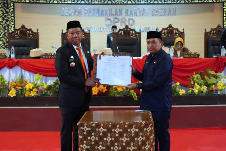 Bupati-Ketua DPRD Tandatangani Kesepakatan Bersama APBD Perubahan 2023