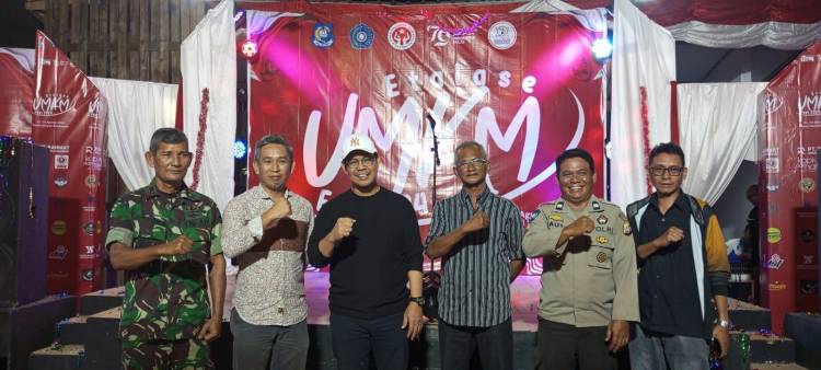 Etalase UMKM Resmi Dibuka, Wabup Edy Manaf Harap Jadi Penopang Daerah