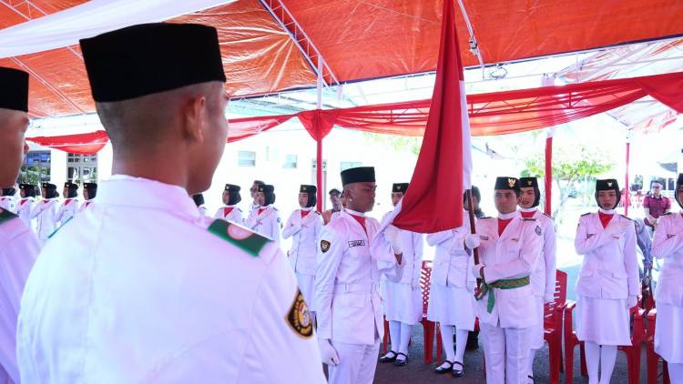 Bupati Andi Utta Kukuhkan Paskibraka Bulukumba
