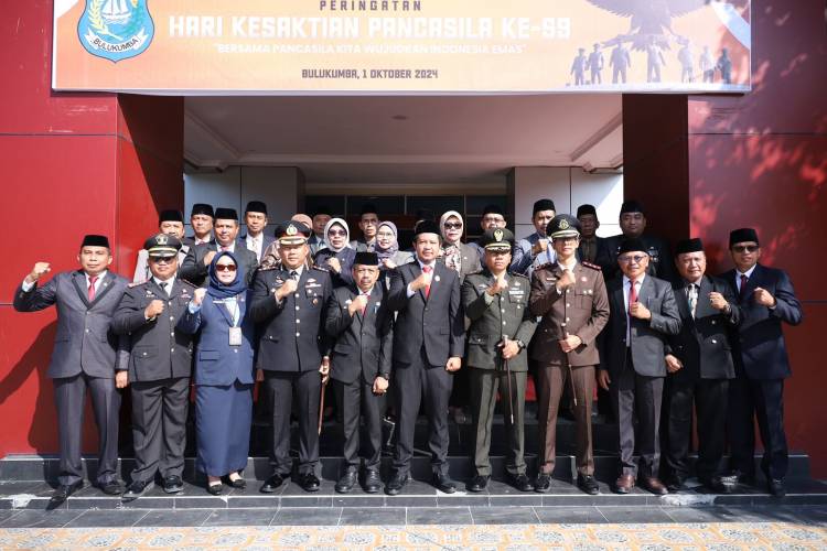 Pjs Bupati Muhammad Rasyid Pimpin Hari Kesaktian Pancasila, Dr. Supriadi Bacakan Naskah Ikrar