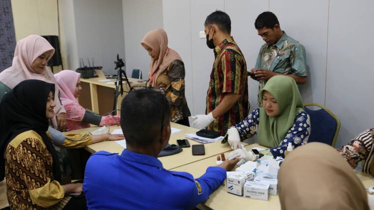 Dinkes Bulukumba Skrining Kantor Pajak Pratama, Ini yang Terjadi