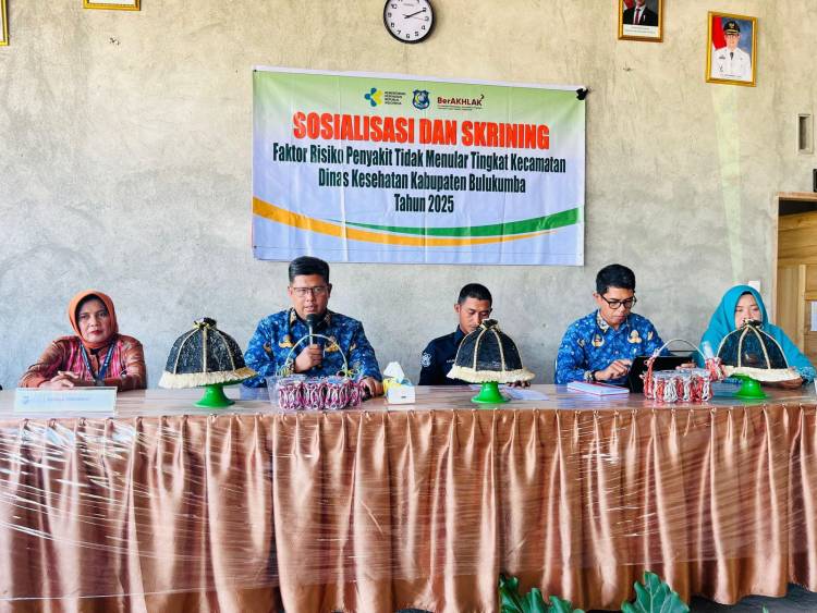 Warga Desa Sopa Antusias Ikuti Skrining Penyakit Tidak Menular