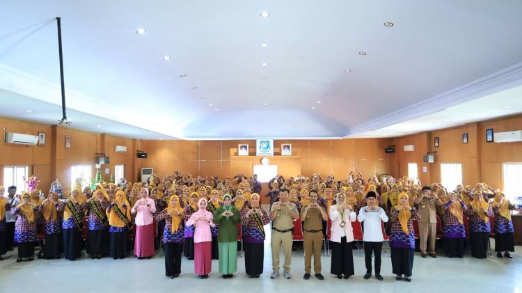 Herfida Muchtar Lantik 3 Bunda PAUD Kecamatan