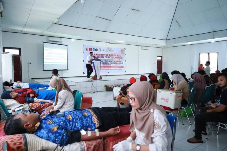 Srikandi PP Bulukumba Gelar Donor Darah dan Bagi Sembako Peringati Sumpah Pemuda dan HUT ke 42