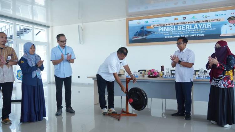 Gandeng Unicef, Bupati Andi Utta Luncurkan Paket Kebijakan Sanitasi Pinisi Berlayar