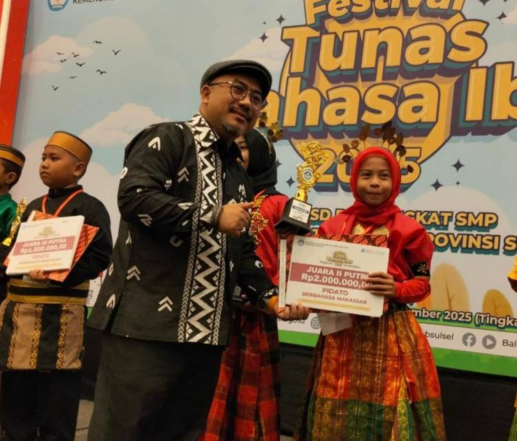 Bulukumba Borong Lima Juara di Festival Tunas Bahasa Ibu 2025 Tingkat Sulselbar