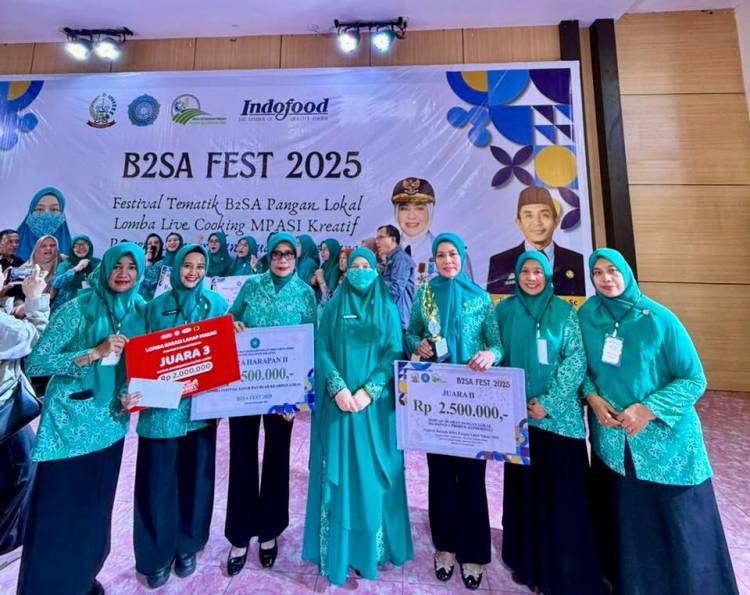 TP PKK Bulukumba Raih Tiga Juara B2SA tingkat Sulsel