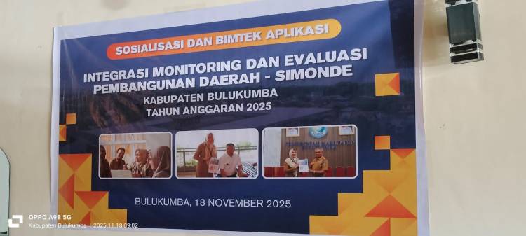 Dukung Aksi Perubahan, Bapperida Bulukumba Luncurkan SIMONDE