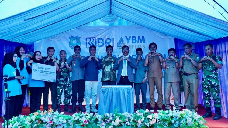 Bupati Andi Utta Luncurkan Program WASH di Desa Kindang, Hasil Zakat Karyawan BRI
