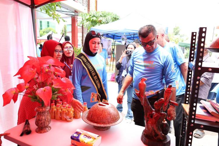 Buka Festival Literasi, Bupati Andi Utta Bicara Tantangan Perpustakaan di Era Digital