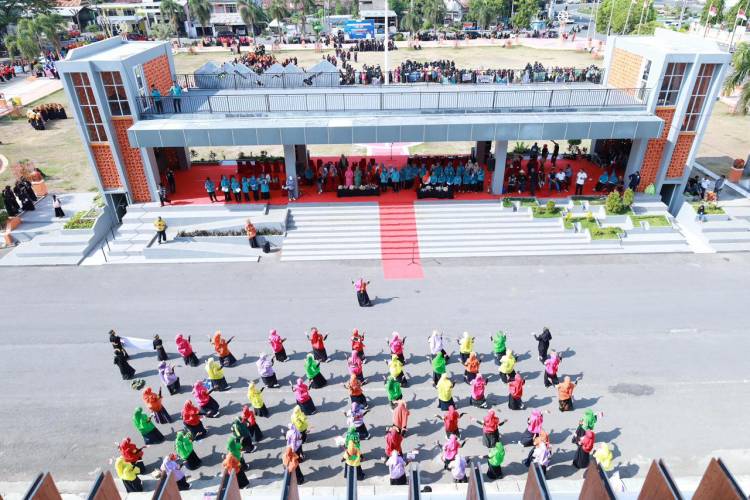 Ribuan Peserta Meriahkan Jambore PKK, Tegaskan Komitmen Zero Sampah