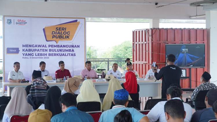 Seri Dialog di Gedung Pinisi, Andi Utta Minta "Temuan" Masyarakat By Data