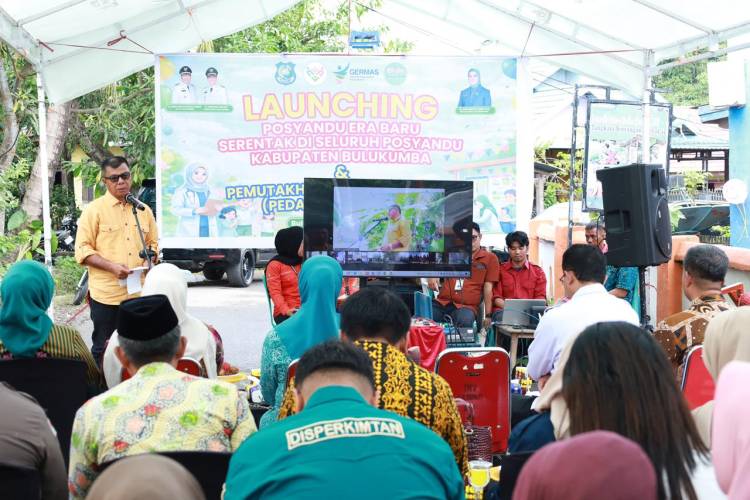 Bupati Andi Utta Launching Posyandu Era Baru, Perluas Layanan Hingga 8 Bidang