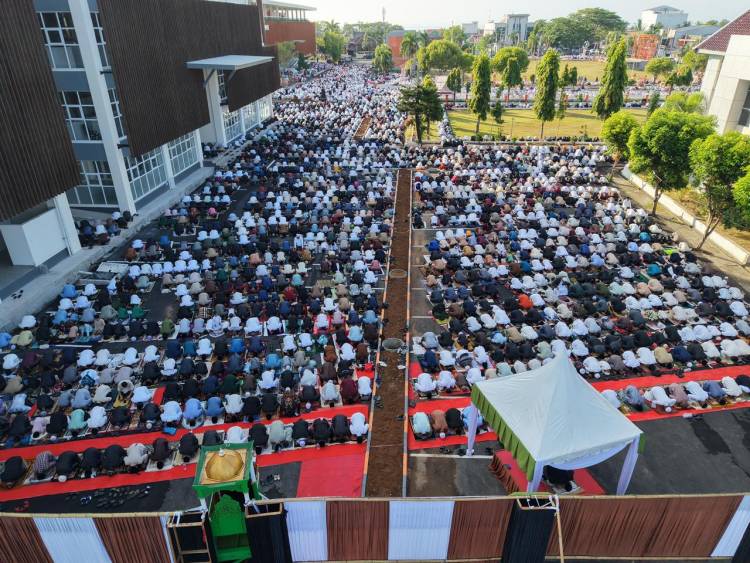 Shalat Idul Fitri 2026 Dipusatkan di Pelataran Gedung Ammatoa