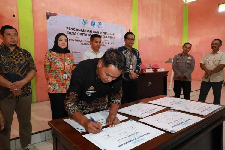 Pencanangan Desa Cantik: Tiga Desa di Rilau Ale Siap Jadi Percontohan Pembangunan Berbasis Data