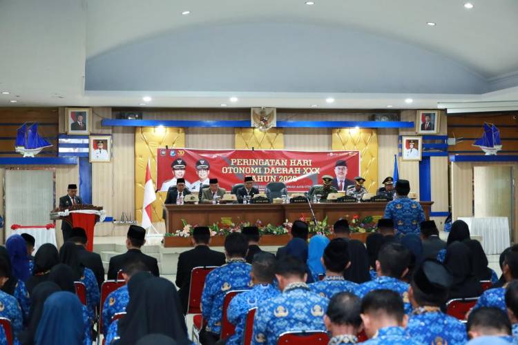 Upacara Otda Bulukumba Berlangsung Khidmat, Meski Digelar di Ruang Pola