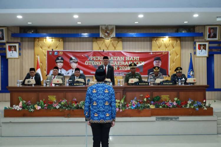 Upacara Otda Bulukumba Berlangsung Khidmat, Meski Digelar di Ruang Pola