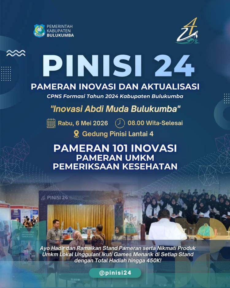 PINISI 24: CPNS Pemkab Bulukumba Gelar Pameran Inovasi dan Aktualisasi