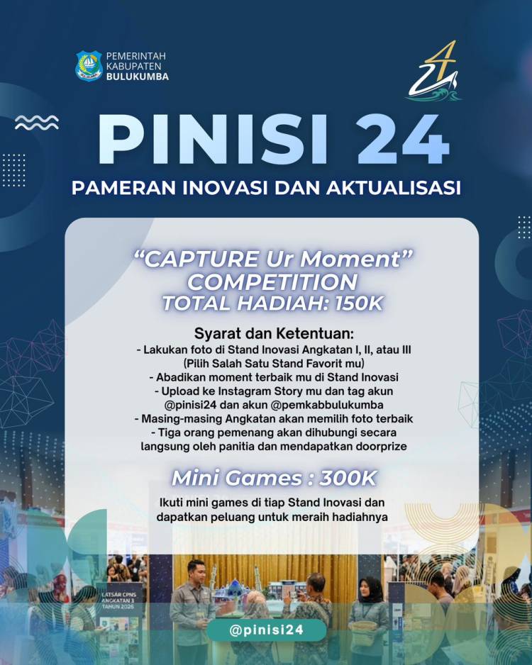 PINISI 24: CPNS Pemkab Bulukumba Gelar Pameran Inovasi dan Aktualisasi