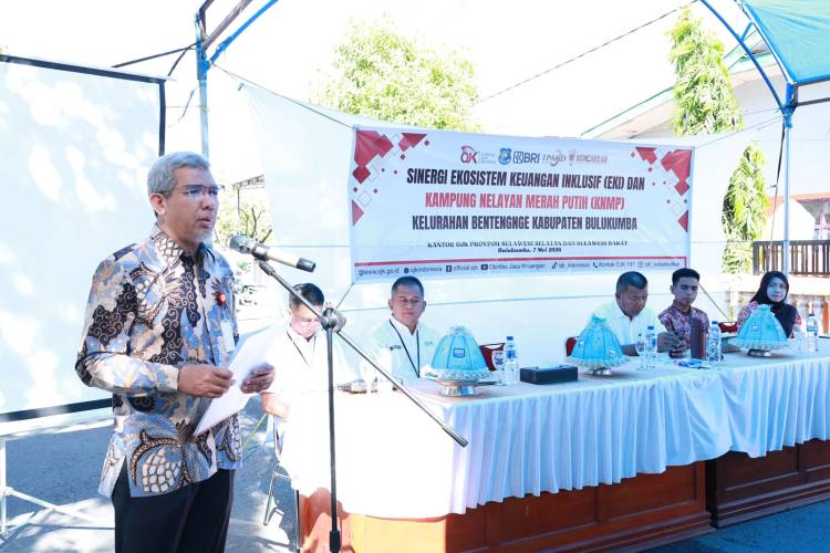 Luncurkan Sinergi Keuangan Inklusif Kolaborasi KNMP, Bupati Andi Utta Dorong Kesejahteraan Nelayan