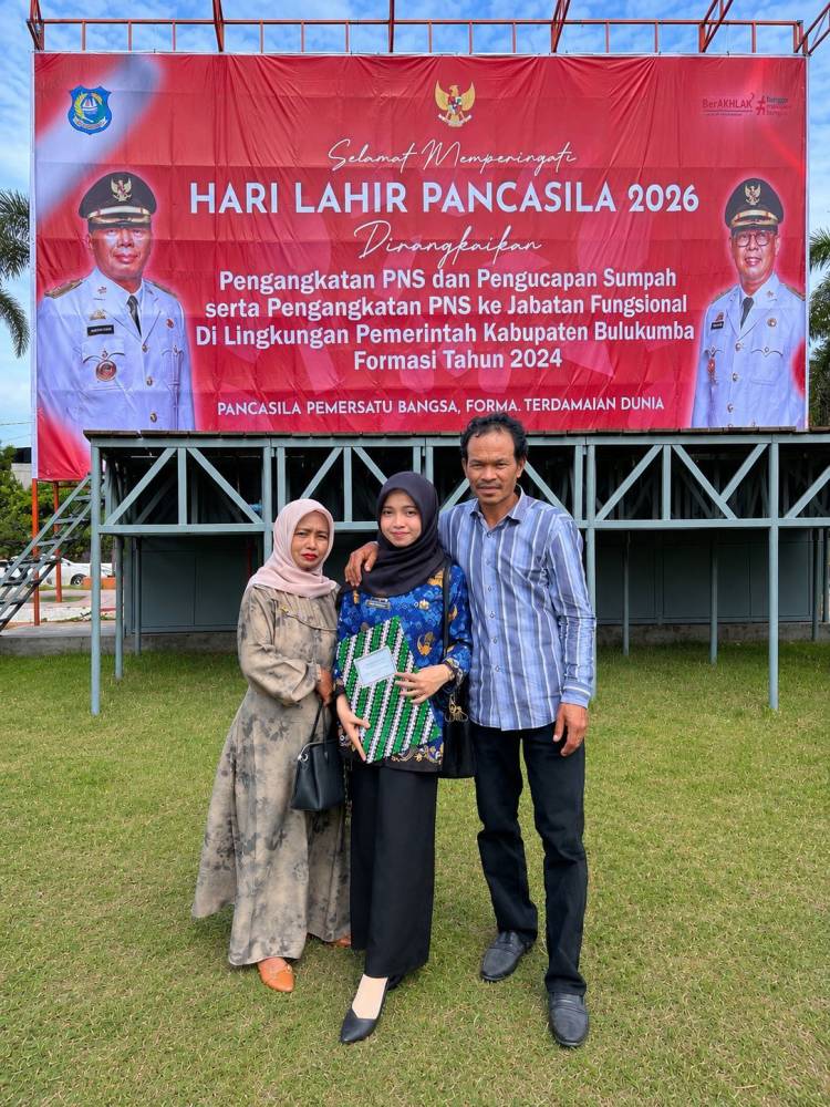 94 PNS Baru Bulukumba Resmi Dilantik, Bupati Andi Utta Tekankan Peningkatan Kinerja