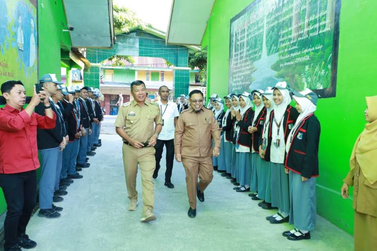 Bupati Andi Utta Ajak Wujudkan Sekolah Aman, Ramah Anak dan Bebas Perundungan di Hari Pertama Tahun Ajaran Baru