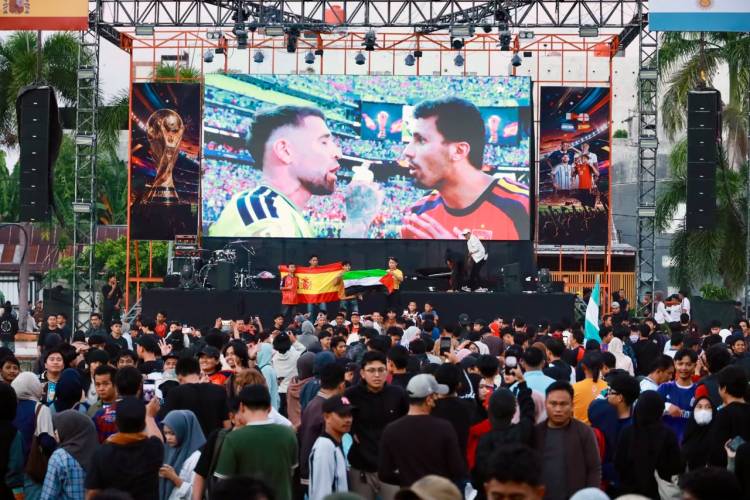 Sukses Nobar Piala Dunia 2026 di Lapda, Belasan Ribu Warga Bulukumba Saksikan Spanyol Juara