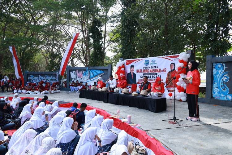 Sosialisasi Pencegahan Kekerasan Terhadap Anak dan Pengukuhan Forum Anak Warnai Peringatan HAN ke-42,  