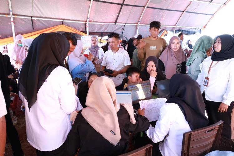 Dukcapil Bulukumba Catatkan 931 Administrasi Kependudukan Terlayani di Jambore Pelayanan Publik Bontotiro