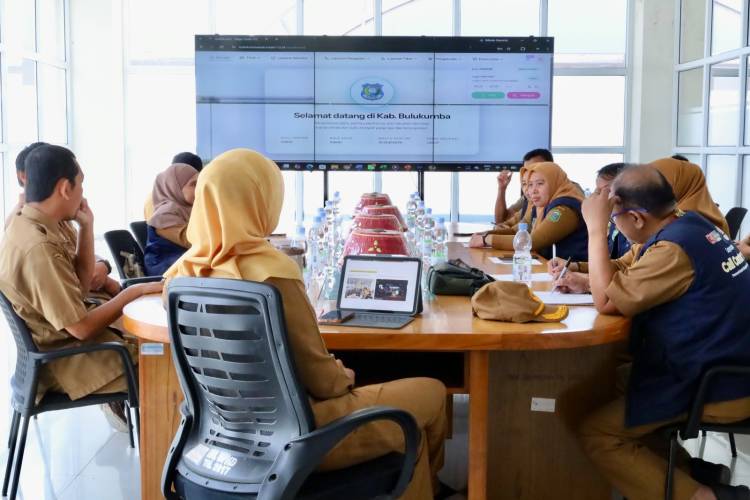Diskominfo Takalar Studi Tiru Layanan NTPD 112 di Bulukumba, Bahas Penguatan Layanan Darurat 24 Jam